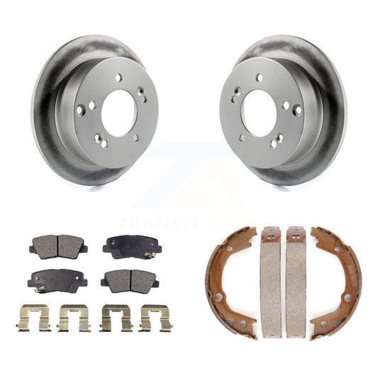Coated Disc Rotors and Ceramic Brake Pads Kit-KGT-103733 - Kit.bestparts.ca