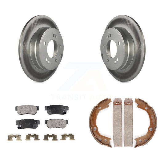 Coated Disc Rotors and Ceramic Brake Pads Kit-KGT-103735 - Kit.bestparts.ca
