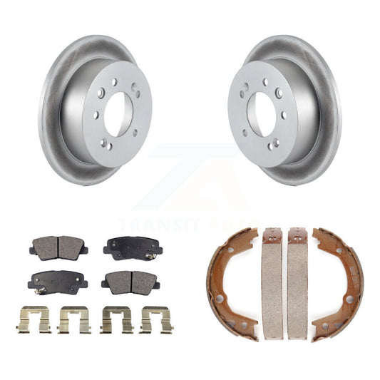 Coated Disc Rotors and Ceramic Brake Pads Kit-KGT-103736 - Kit.bestparts.ca