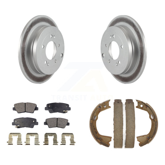 Coated Disc Rotors and Ceramic Brake Pads Kit-KGT-103739 - Kit.bestparts.ca