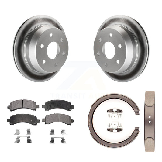 Coated Disc Rotors and Ceramic Brake Pads Kit-KGT-103745 - Kit.bestparts.ca