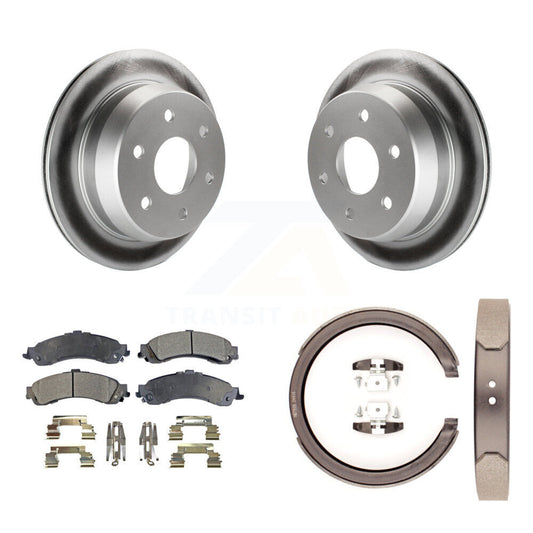 Coated Disc Rotors and Ceramic Brake Pads Kit-KGT-103746 - Kit.bestparts.ca
