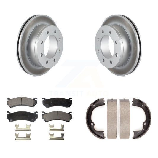 Coated Disc Rotors and Ceramic Brake Pads Kit-KGT-103751 - Kit.bestparts.ca