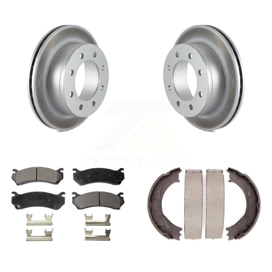 Coated Disc Rotors and Ceramic Brake Pads Kit-KGT-103752 - Kit.bestparts.ca