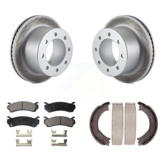 Coated Disc Rotors and Ceramic Brake Pads Kit-KGT-103754 - Kit.bestparts.ca