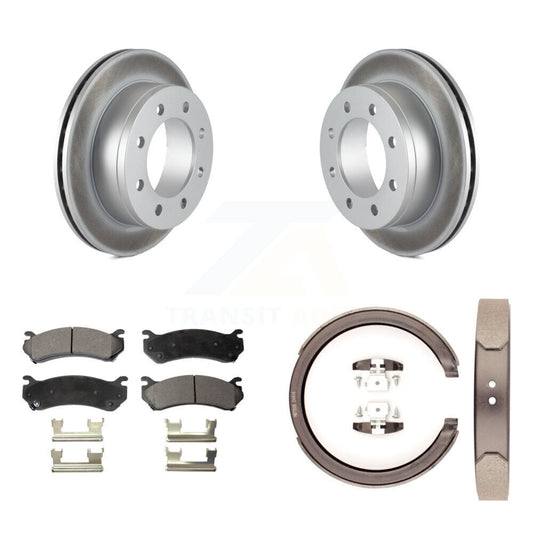Coated Disc Rotors and Ceramic Brake Pads Kit-KGT-103756 - Kit.bestparts.ca