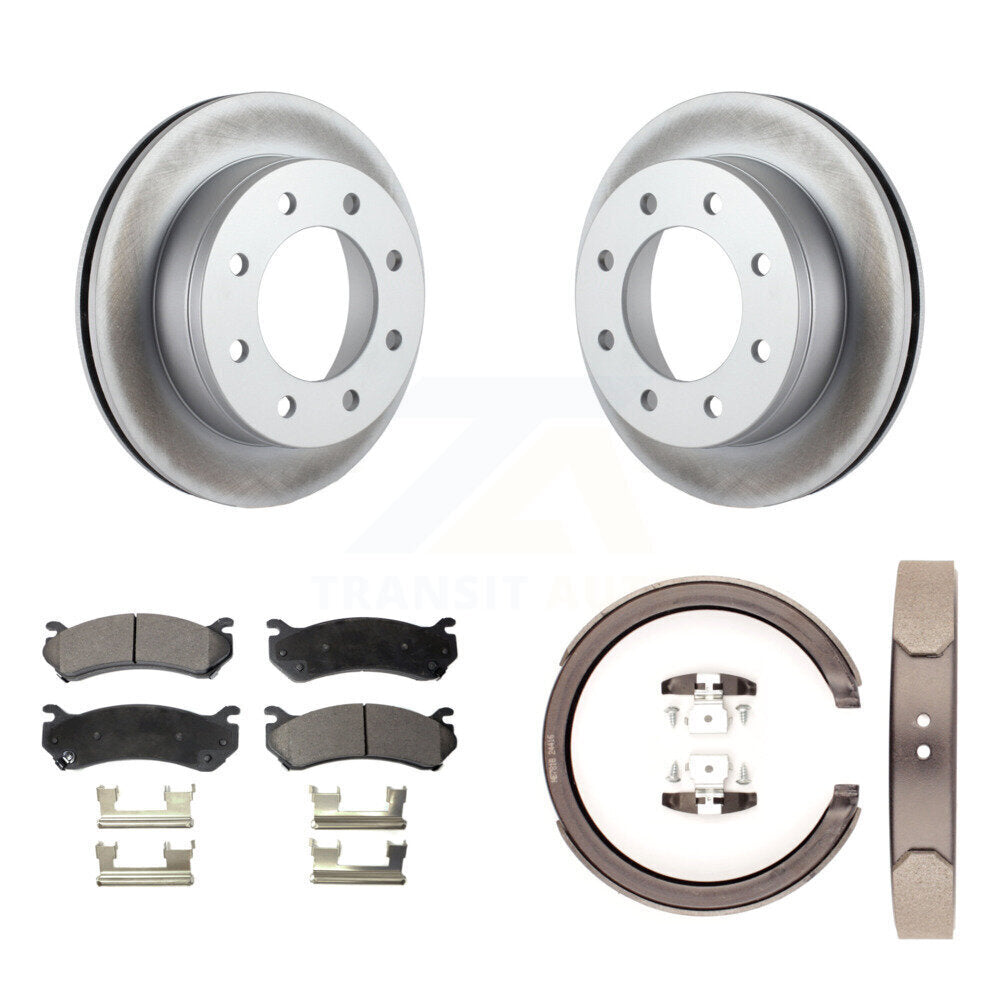 Coated Disc Rotors and Ceramic Brake Pads Kit-KGT-103757 - Kit.bestparts.ca