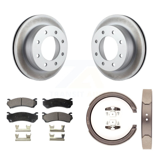 Coated Disc Rotors and Ceramic Brake Pads Kit-KGT-103757 - Kit.bestparts.ca