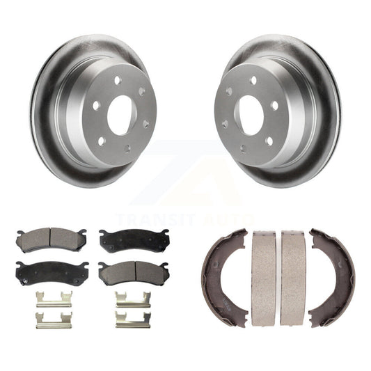 Coated Disc Rotors and Ceramic Brake Pads Kit-KGT-103758 - Kit.bestparts.ca