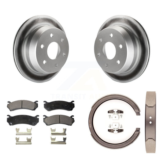 Coated Disc Rotors and Ceramic Brake Pads Kit-KGT-103759 - Kit.bestparts.ca