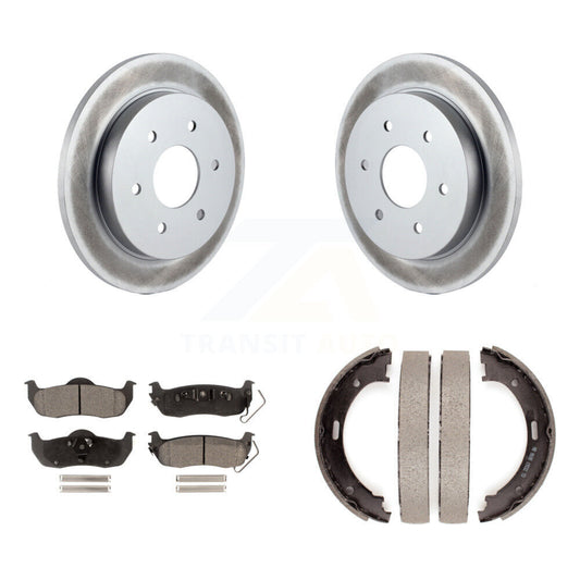 Coated Disc Rotors and Ceramic Brake Pads Kit-KGT-103761 - Kit.bestparts.ca