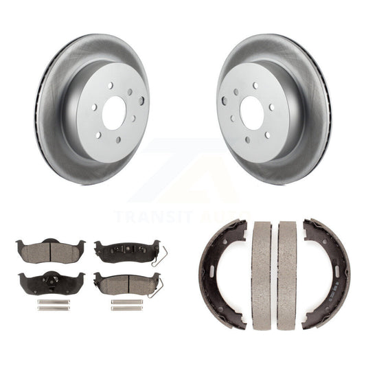 Coated Disc Rotors and Ceramic Brake Pads Kit-KGT-103762 - Kit.bestparts.ca