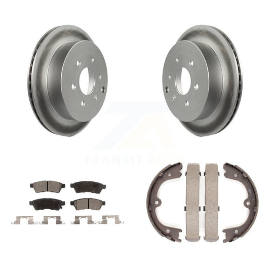 Coated Disc Rotors and Ceramic Brake Pads Kit-KGT-103764 - Kit.bestparts.ca