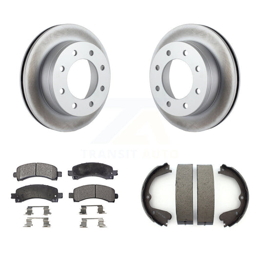 Coated Disc Rotors and Ceramic Brake Pads Kit-KGT-103773 - Kit.bestparts.ca