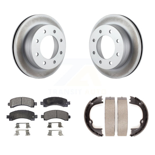 Coated Disc Rotors and Ceramic Brake Pads Kit-KGT-103777 - Kit.bestparts.ca