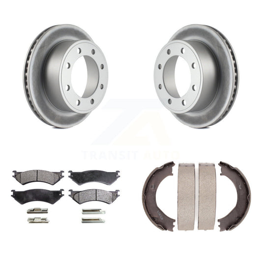 Coated Disc Rotors and Ceramic Brake Pads Kit-KGT-103791 - Kit.bestparts.ca