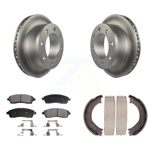Coated Disc Rotors and Ceramic Brake Pads Kit-KGT-103795 - Kit.bestparts.ca