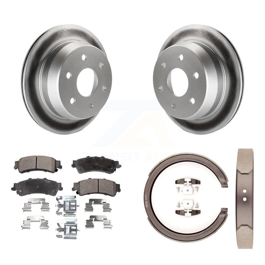Coated Disc Rotors and Ceramic Brake Pads Kit-KGT-103804 - Kit.bestparts.ca
