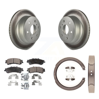 Coated Disc Rotors and Ceramic Brake Pads Kit-KGT-103805 - Kit.bestparts.ca