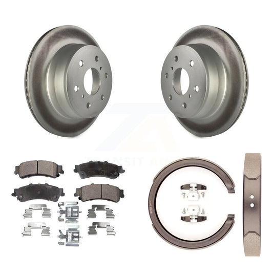 Coated Disc Rotors and Ceramic Brake Pads Kit-KGT-103805 - Kit.bestparts.ca