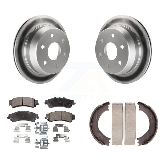 Coated Disc Rotors and Ceramic Brake Pads Kit-KGT-103807 - Kit.bestparts.ca