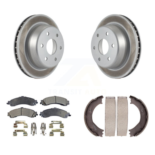 Coated Disc Rotors and Ceramic Brake Pads Kit-KGT-103808 - Kit.bestparts.ca