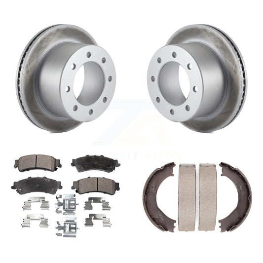 Coated Disc Rotors and Ceramic Brake Pads Kit-KGT-103809 - Kit.bestparts.ca