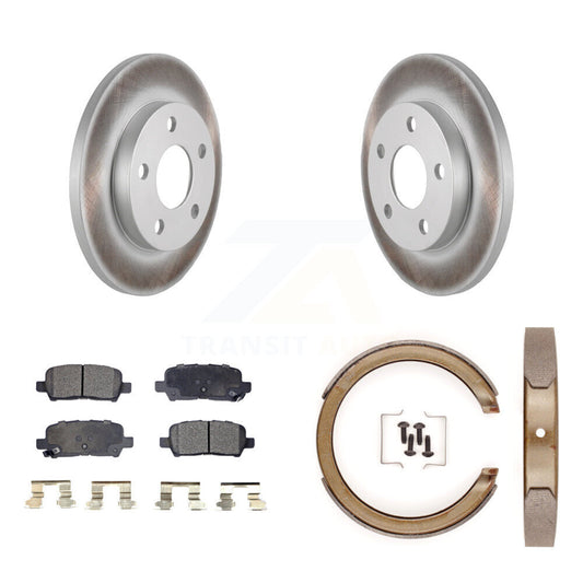 Coated Disc Rotors and Ceramic Brake Pads Kit-KGT-103811 - Kit.bestparts.ca