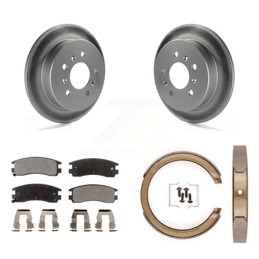 Coated Disc Rotors and Ceramic Brake Pads Kit-KGT-103812 - Kit.bestparts.ca