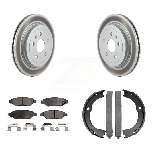 Coated Disc Rotors and Ceramic Brake Pads Kit-KGT-103823 - Kit.bestparts.ca