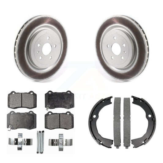 Coated Disc Rotors and Ceramic Brake Pads Kit-KGT-103824 - Kit.bestparts.ca