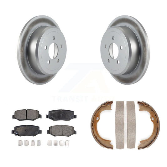 Coated Disc Rotors and Ceramic Brake Pads Kit-KGT-103826 - Kit.bestparts.ca
