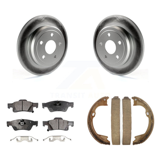 Coated Disc Rotors and Ceramic Brake Pads Kit-KGT-103834 - Kit.bestparts.ca