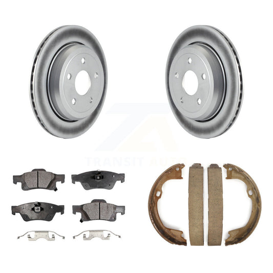 Coated Disc Rotors and Ceramic Brake Pads Kit-KGT-103835 - Kit.bestparts.ca