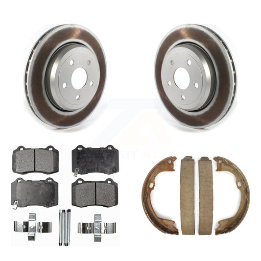 Coated Disc Rotors and Ceramic Brake Pads Kit-KGT-103836 - Kit.bestparts.ca