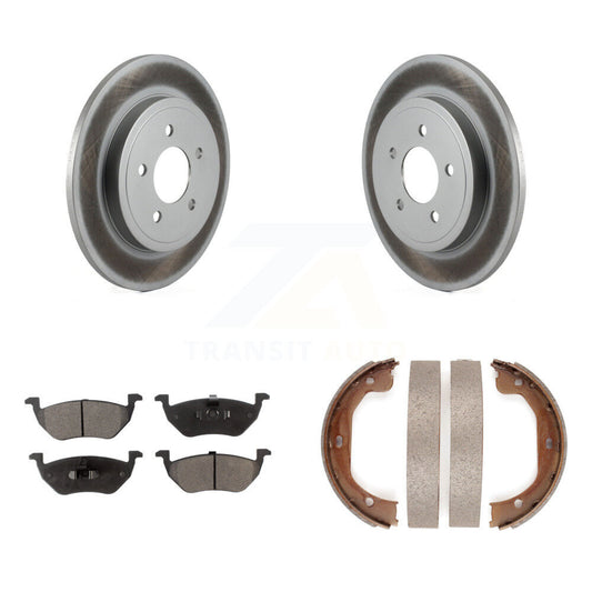 Coated Disc Rotors and Ceramic Brake Pads Kit-KGT-103840 - Kit.bestparts.ca