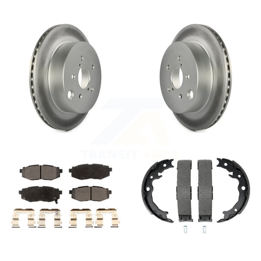 Coated Disc Rotors and Ceramic Brake Pads Kit-KGT-103845 - Kit.bestparts.ca