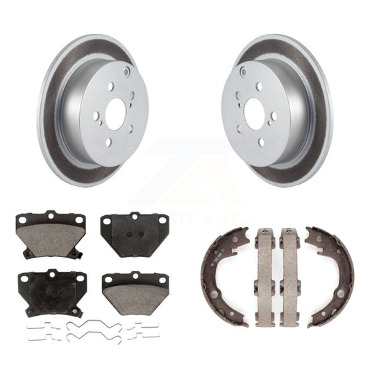 Coated Disc Rotors and Ceramic Brake Pads Kit-KGT-103848 - Kit.bestparts.ca