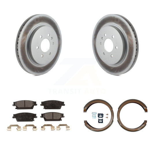 Coated Disc Rotors and Ceramic Brake Pads Kit-KGT-103850 - Kit.bestparts.ca