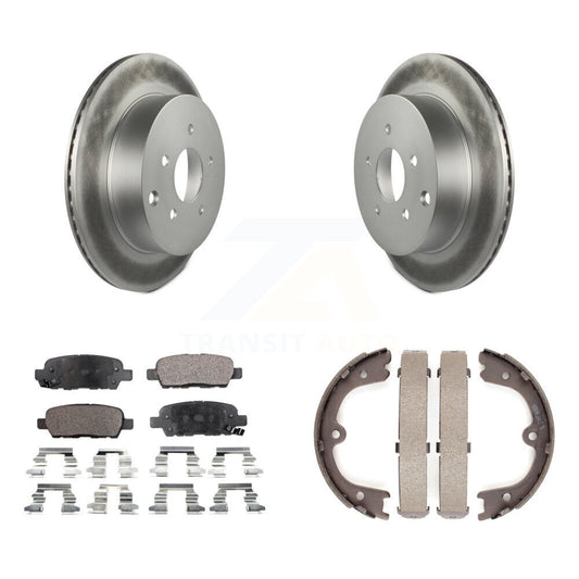 Coated Disc Rotors and Ceramic Brake Pads Kit-KGT-103851 - Kit.bestparts.ca