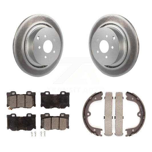 Coated Disc Rotors and Ceramic Brake Pads Kit-KGT-103852 - Kit.bestparts.ca