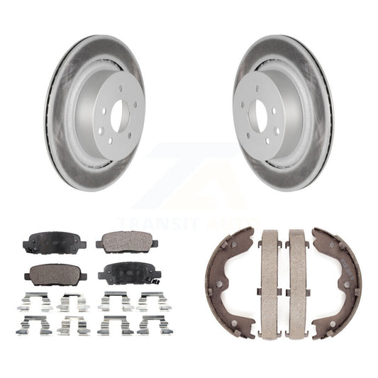 Coated Disc Rotors and Ceramic Brake Pads Kit-KGT-103857 - Kit.bestparts.ca