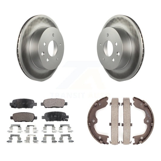 Coated Disc Rotors and Ceramic Brake Pads Kit-KGT-103865 - Kit.bestparts.ca