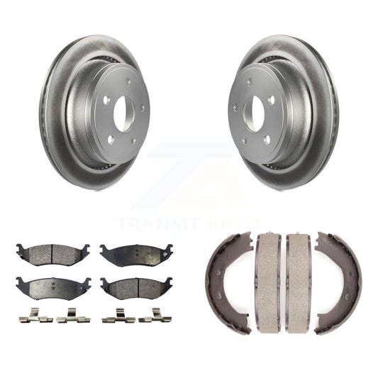 Coated Disc Rotors and Ceramic Brake Pads Kit-KGT-103871 - Kit.bestparts.ca
