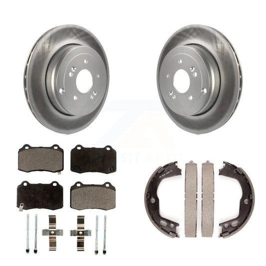 Coated Disc Rotors and Ceramic Brake Pads Kit-KGT-103872 - Kit.bestparts.ca