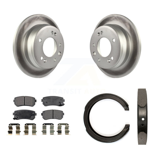 Coated Disc Rotors and Ceramic Brake Pads Kit-KGT-103878 - Kit.bestparts.ca