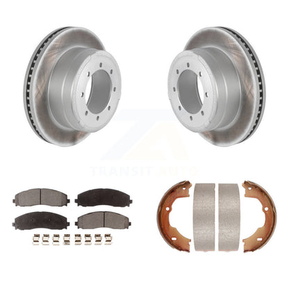 Coated Disc Rotors and Ceramic Brake Pads Kit-KGT-103885 - Kit.bestparts.ca