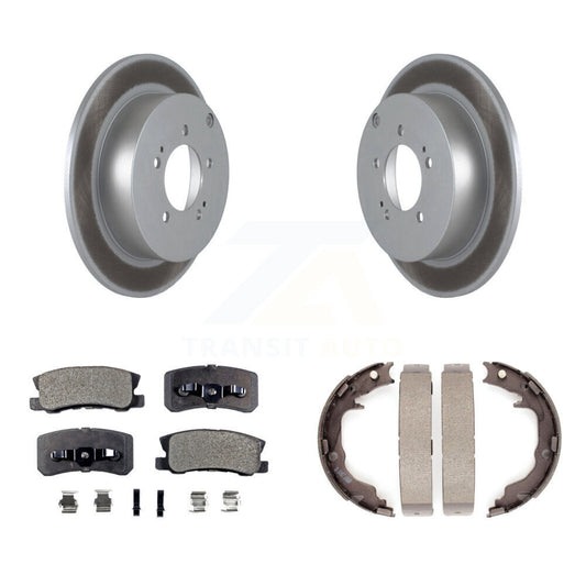 Coated Disc Rotors and Ceramic Brake Pads Kit-KGT-103890 - Kit.bestparts.ca