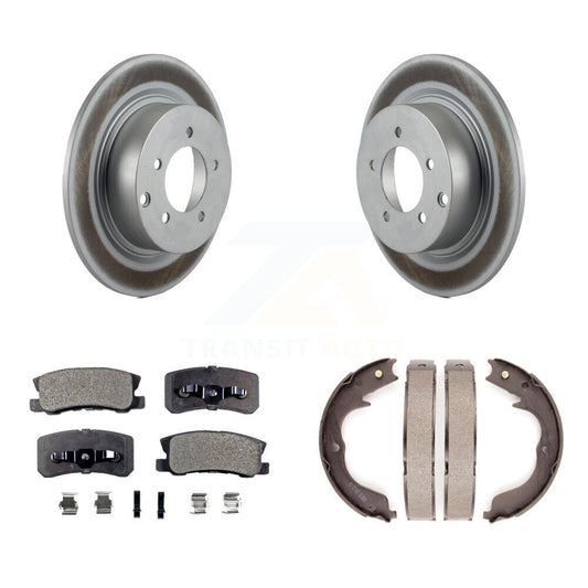 Coated Disc Rotors and Ceramic Brake Pads Kit-KGT-103891 - Kit.bestparts.ca