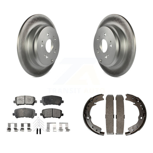 Coated Disc Rotors and Ceramic Brake Pads Kit-KGT-103893 - Kit.bestparts.ca